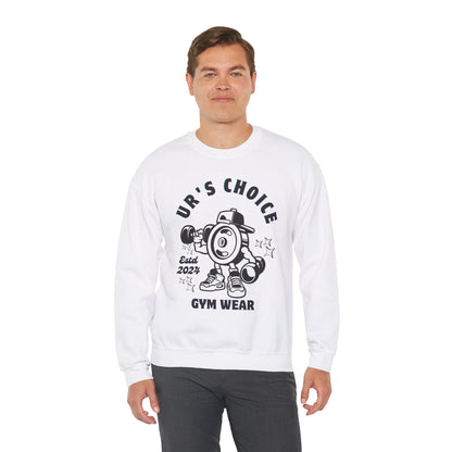 UR'S CHOICE Unisex Heavy Blend™ Gym Wear Crewneck Sweatshirt